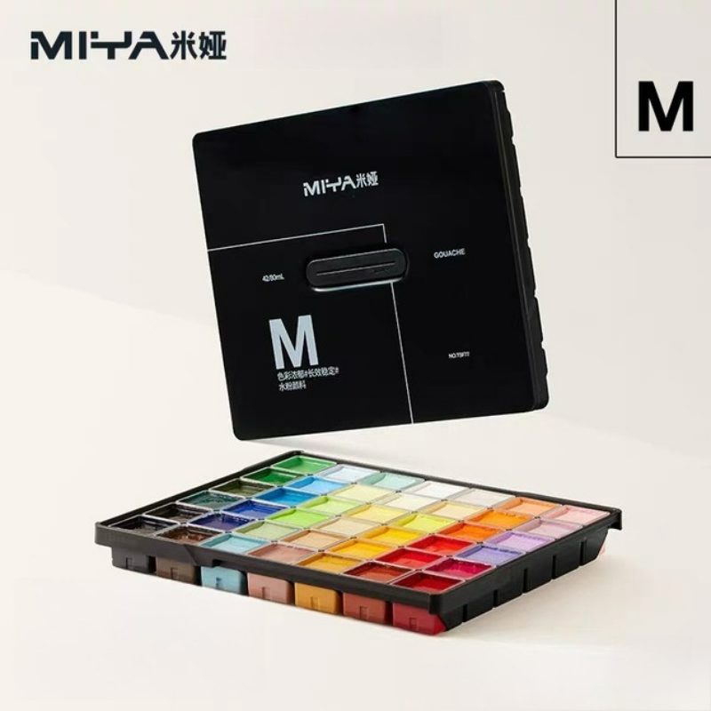 Gouache Paint Set - MIYA Set Cat Gouache Jelly M7