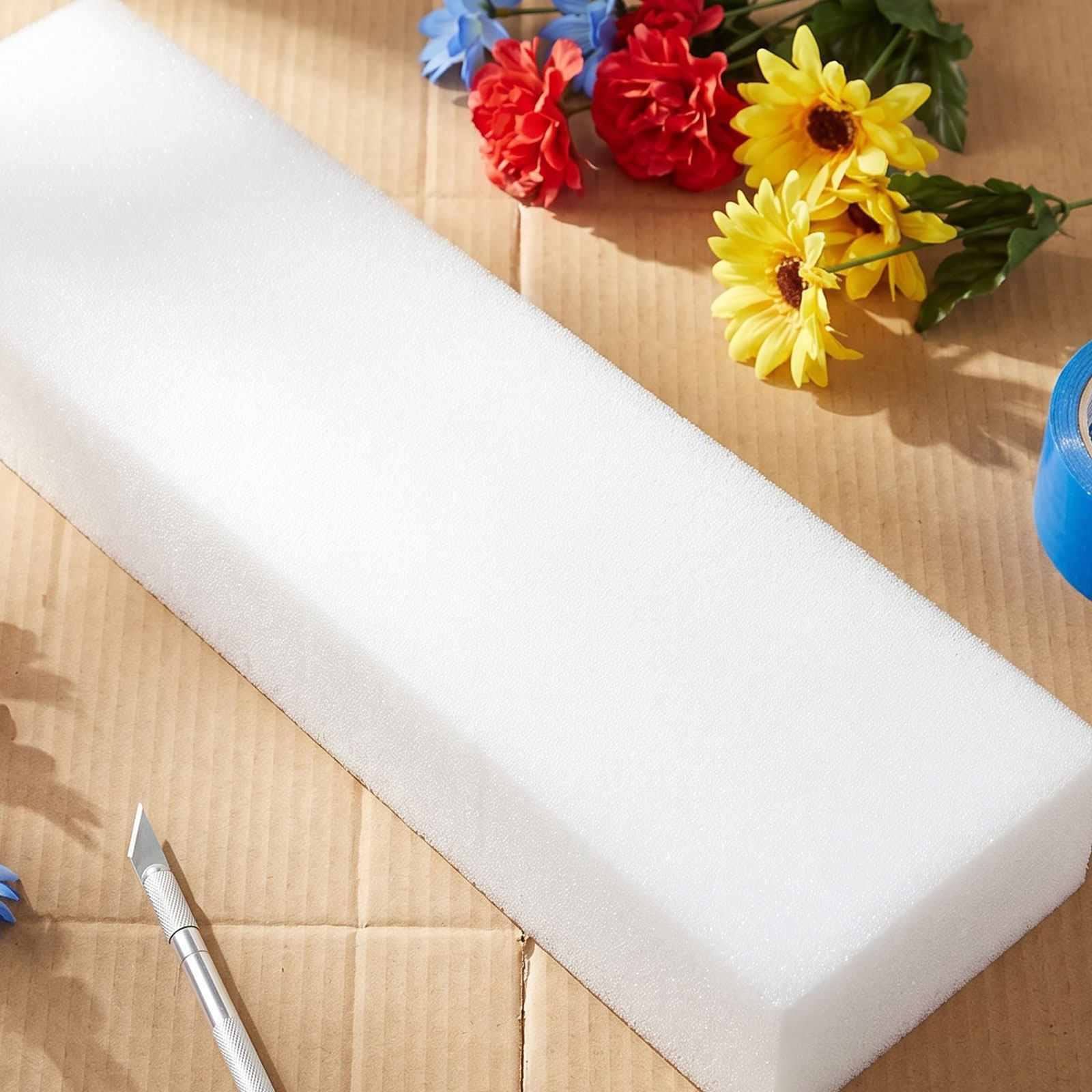 Art Craft Flower - 4 Buah Blok Busa Bunga untuk