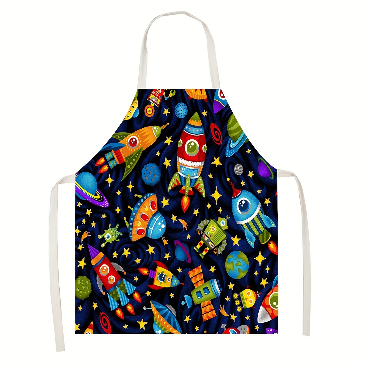 Art And Craft Rocket - 1 Buah Celemek Anak Tema Luar