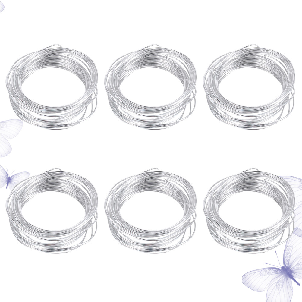Art Craft Flower - 6 Gulung Kawat Aluminium Fleksibel Warna
