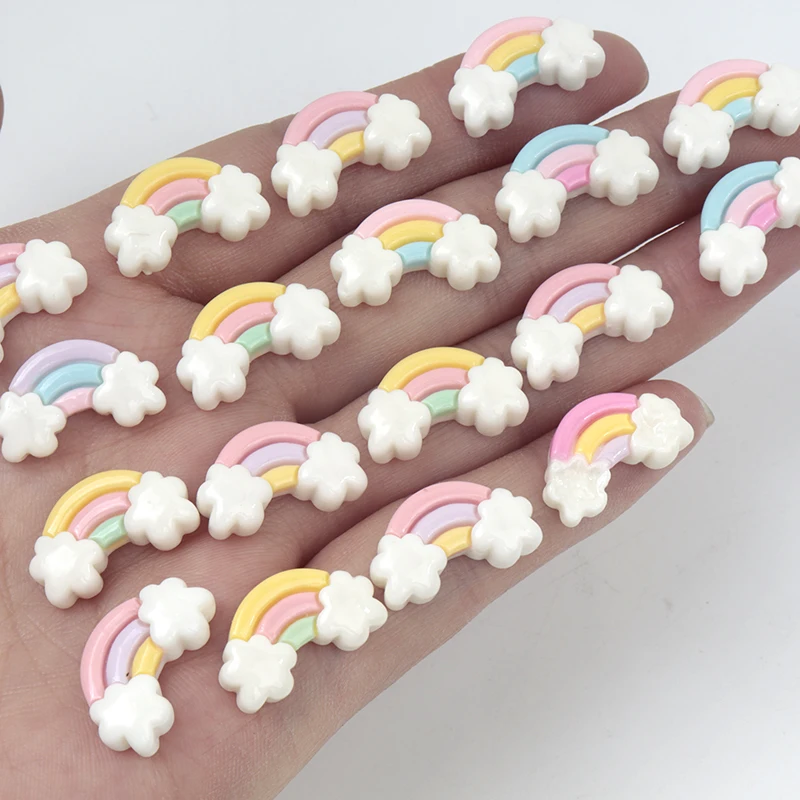 Art Craft Toddler - 30 Buah/300 Buah Resin Mini Pelangi
