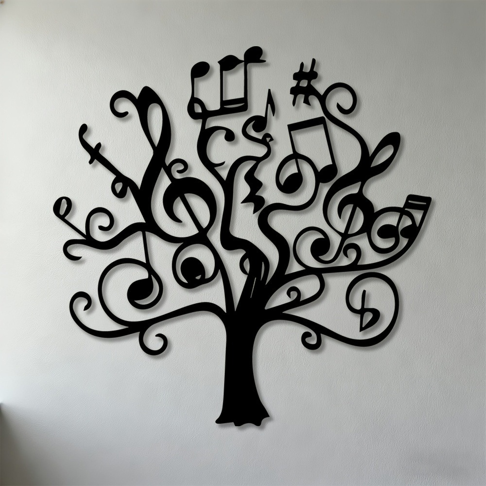 Art And Craft Studio - CIFBUY Seni Dinding Logam Catatan Musik