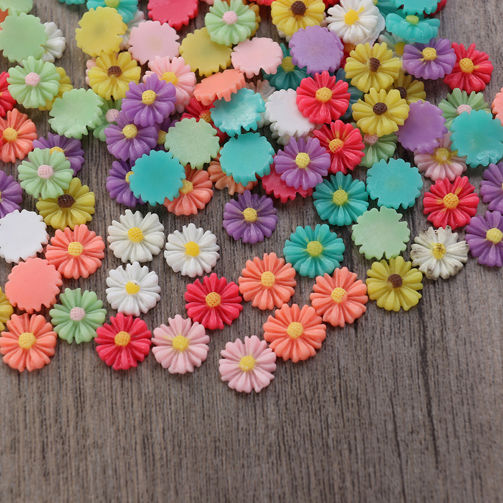 Art Craft Flower - 200 buah, ukuran 13 mm, hiasan