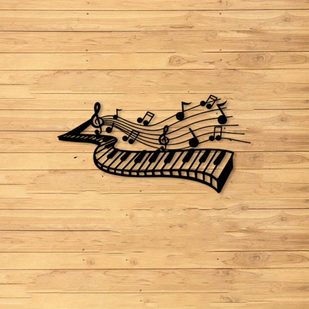 Art And Craft Studio - CIFBUY Seni Dinding Logam Kunci Piano