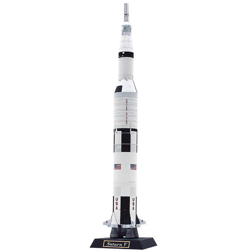 Art And Craft Rocket - Amerika Saturnus V Ruang Roket Lipat