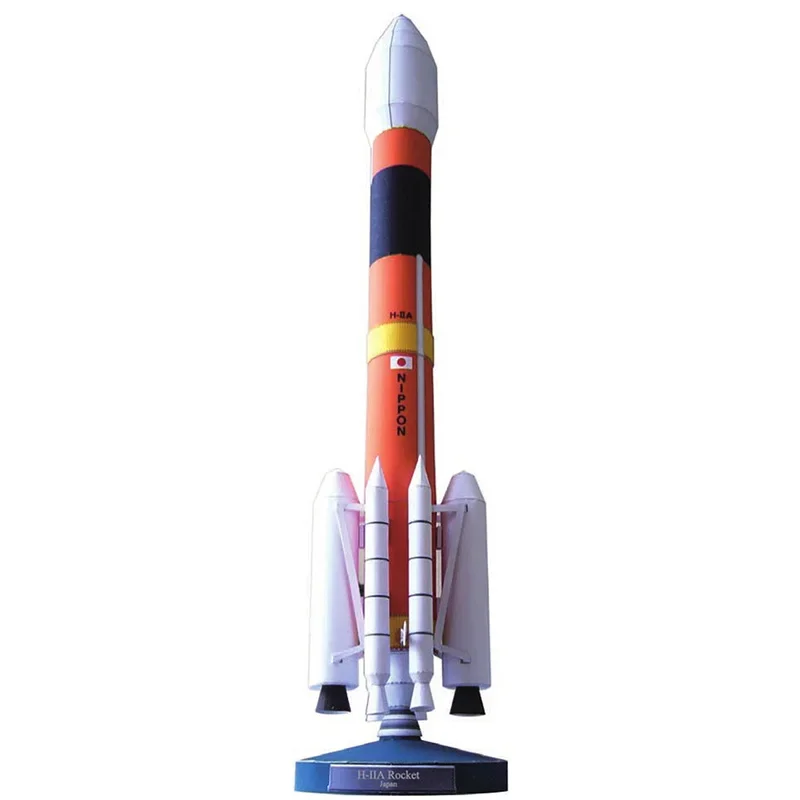 Art And Craft Rocket - Jepang H-2A Ruang Roket Origami Seni