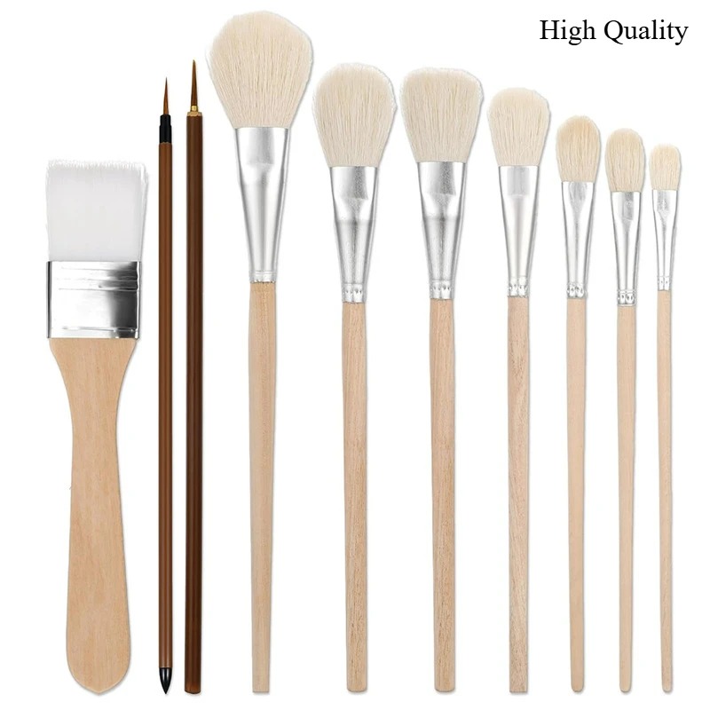 7/10/11 Pcs Set Kuas Lukis Pro - Gouache Paint Set ulasan dan harga