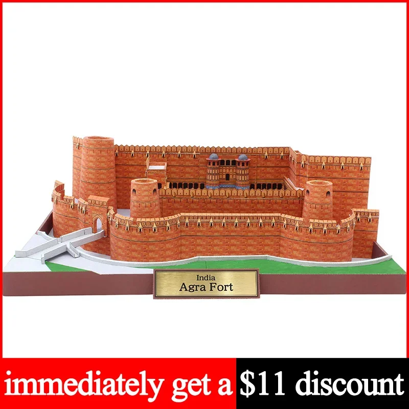 India Agra Fort mainan kerajin - Art Craft India ulasan dan harga
