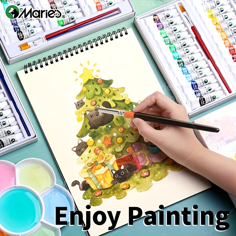 Set Cat Gouache 36 Warna 12mL/ - Gouache Paint Set ulasan dan harga