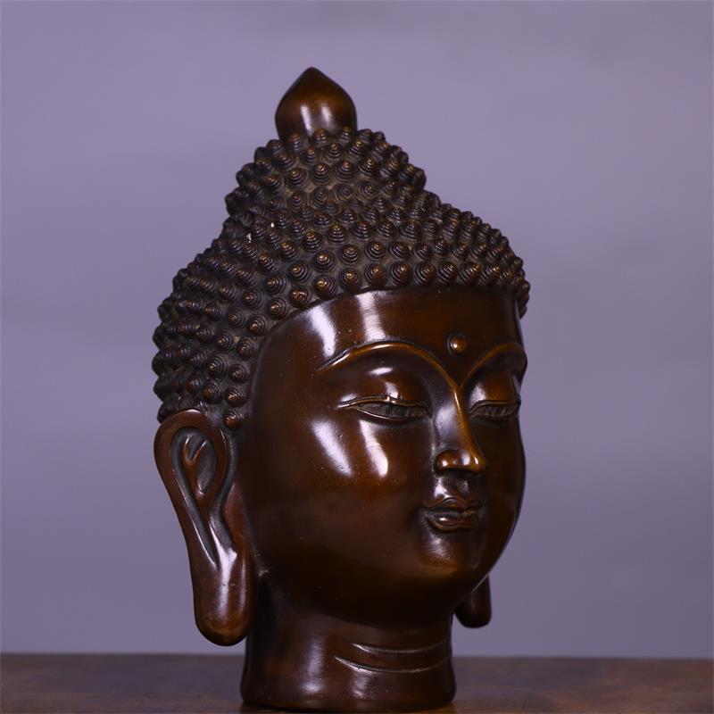 7.3 inci Patung Kepala Buddha  - Art Craft India ulasan dan harga