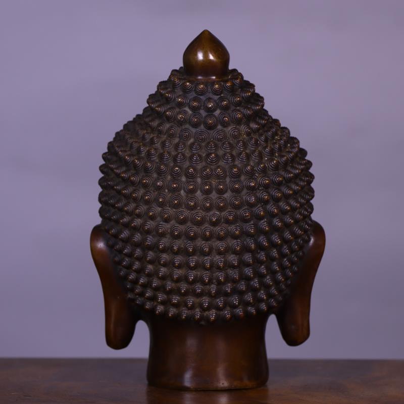 7.3 inci Patung Kepala Buddha  - Art Craft India ulasan dan harga