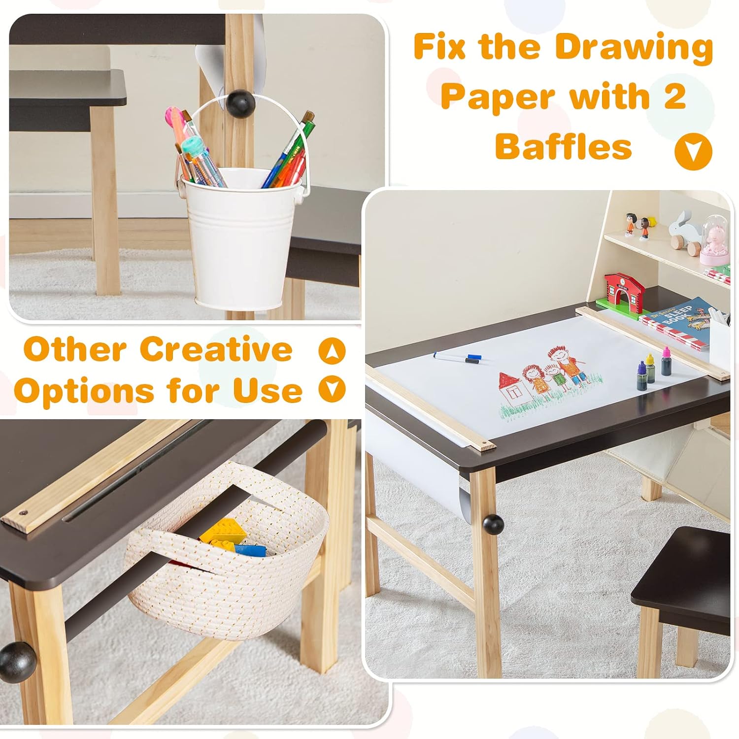 Set Meja dan Kursi Seni Anak,  - Art Craft Toddler ulasan dan harga