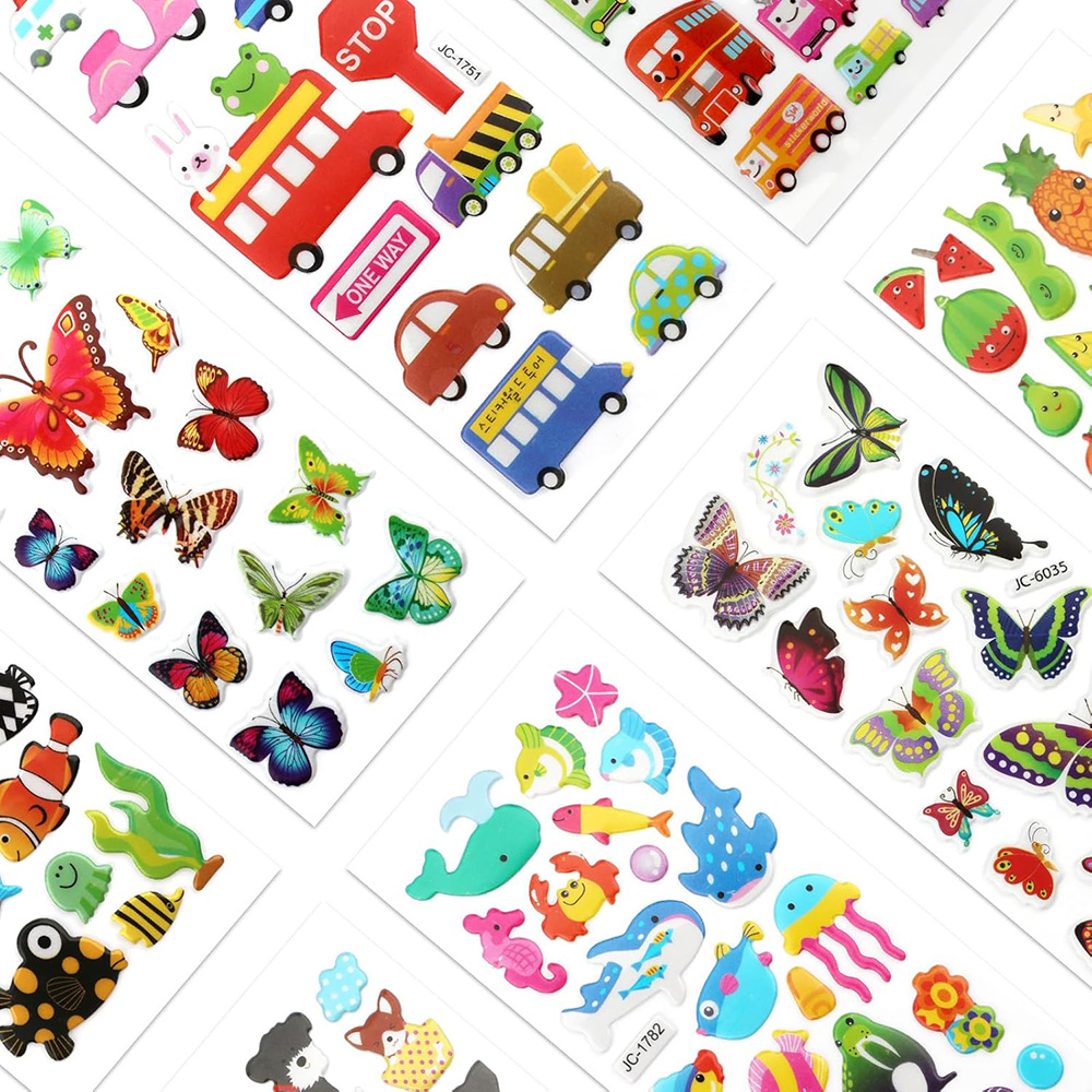 Stiker Gelembung 3D untuk Anak - Art Craft Toddler ulasan dan harga