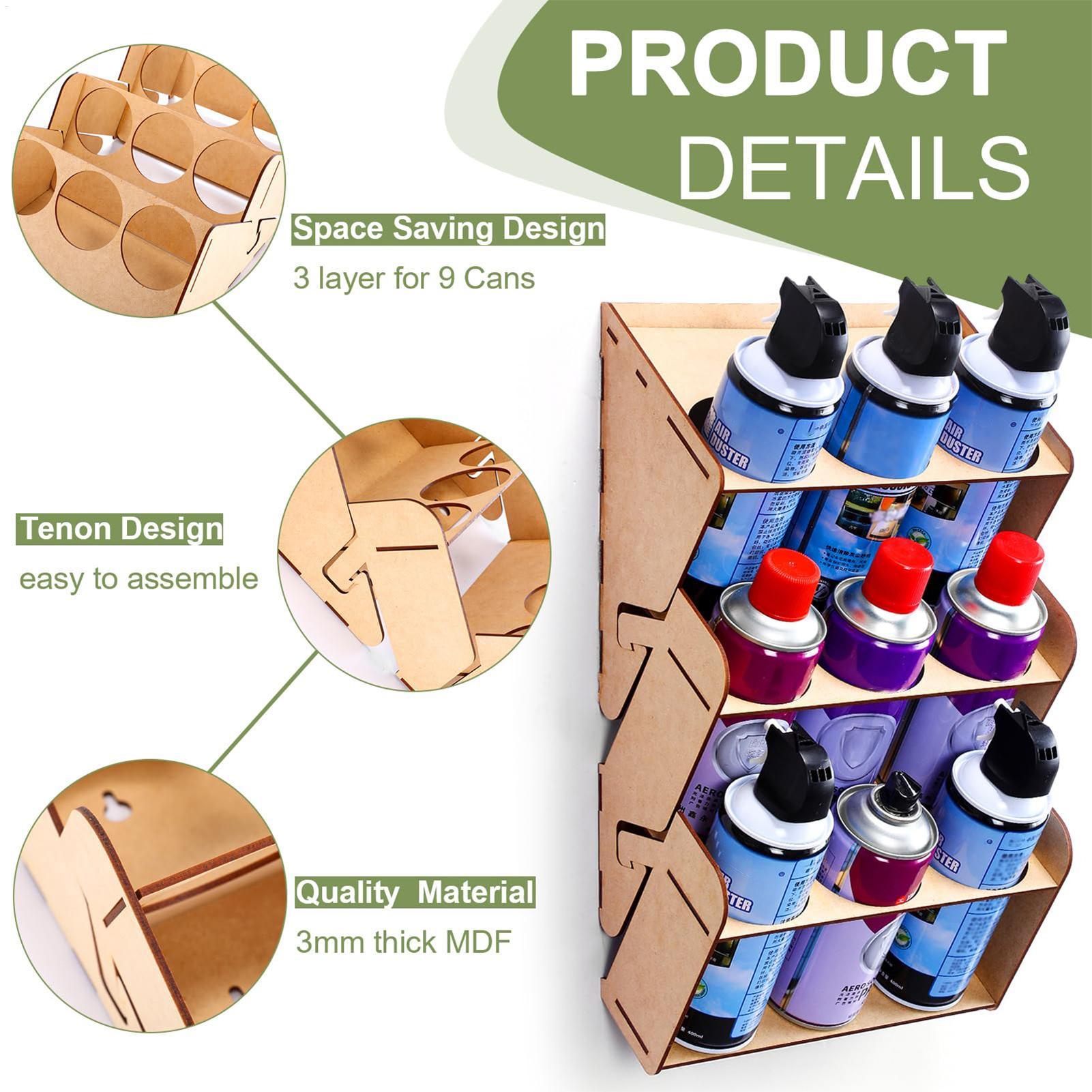 Rak Penyimpanan Cat Semprot 3  - Art And Craft Studio ulasan dan harga