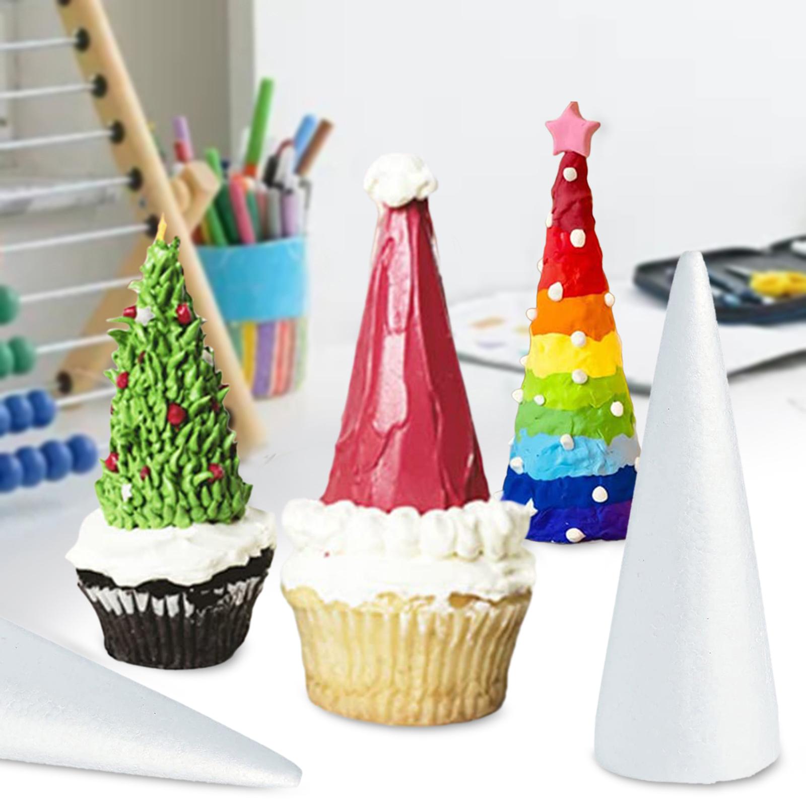 30 Buah Kerucut Busa untuk Ker - Art Craft Christmas Tree ulasan dan harga