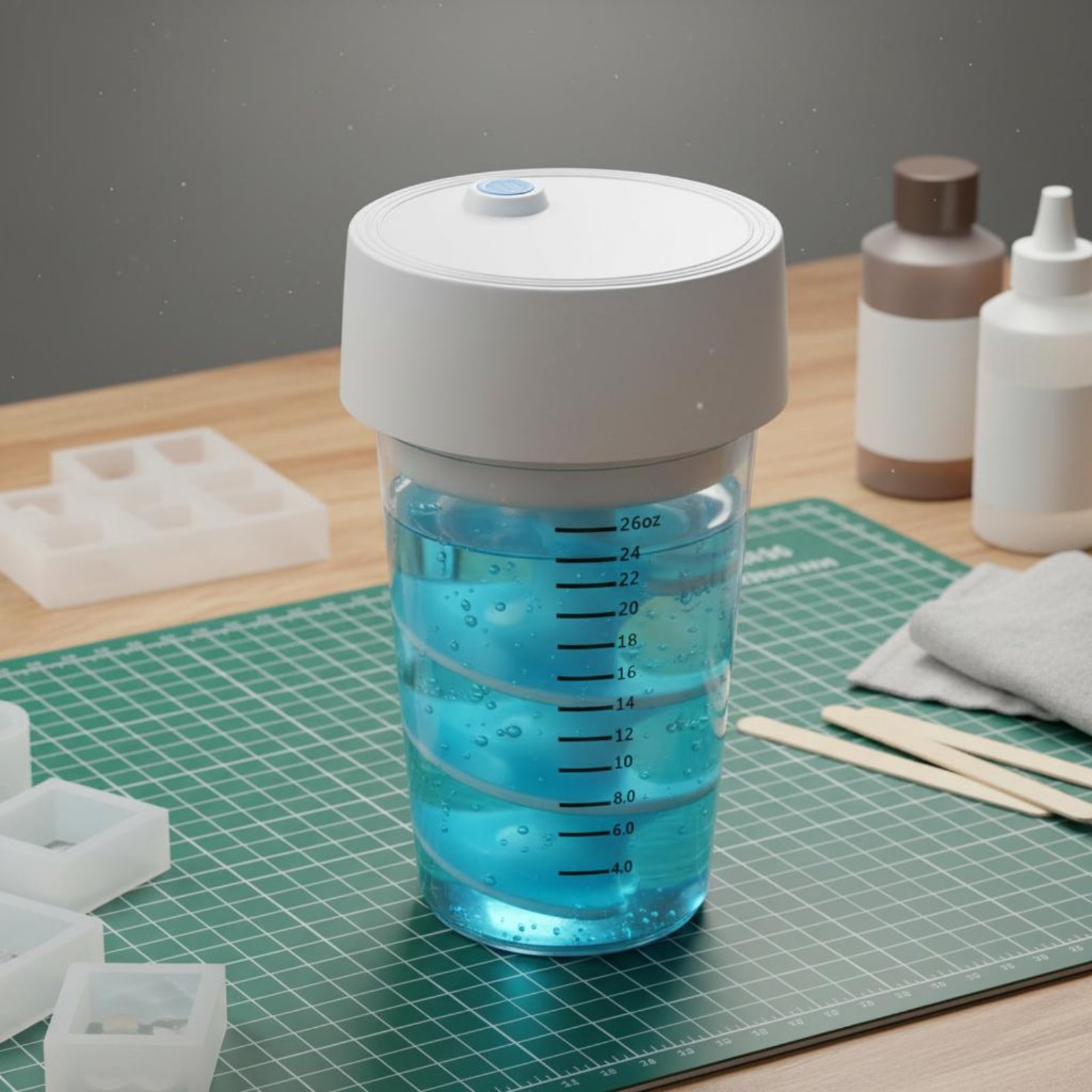 Pengaduk Resin Otomatis Tanpa  - Art And Craft Studio ulasan dan harga