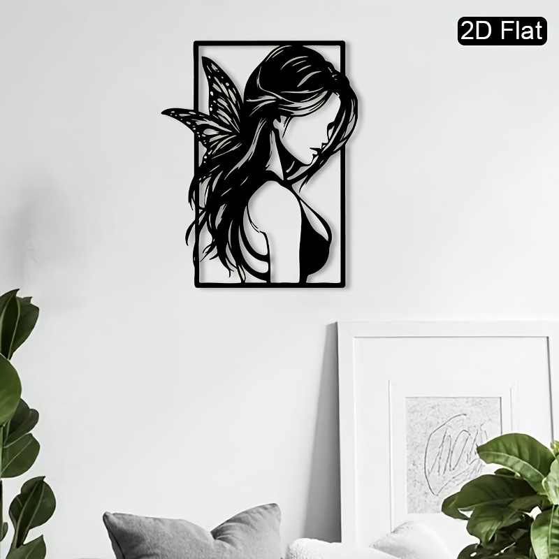 CIFBUY Seni Dinding Logam Silu - Art And Craft Studio ulasan dan harga