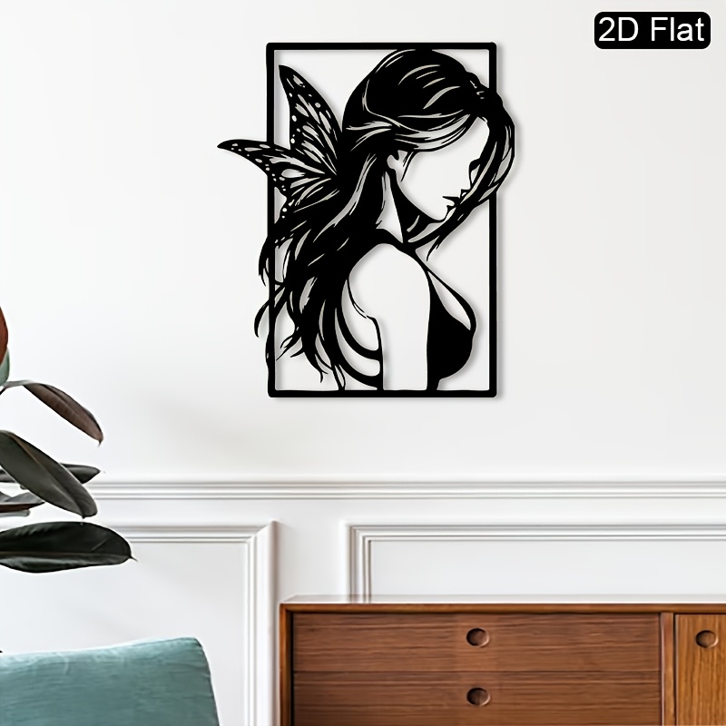 CIFBUY Seni Dinding Logam Silu - Art And Craft Studio ulasan dan harga