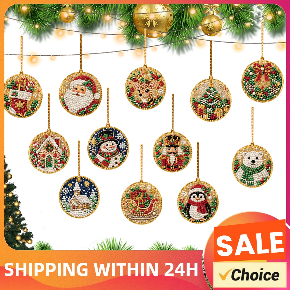 Kit Ornamen Natal Akrilik Berb - Art Craft Christmas Tree ulasan dan harga