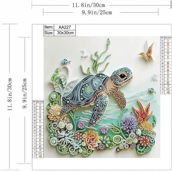 Kit Lukisan Berlian Bentuk Khu - Art Craft Flower ulasan dan harga