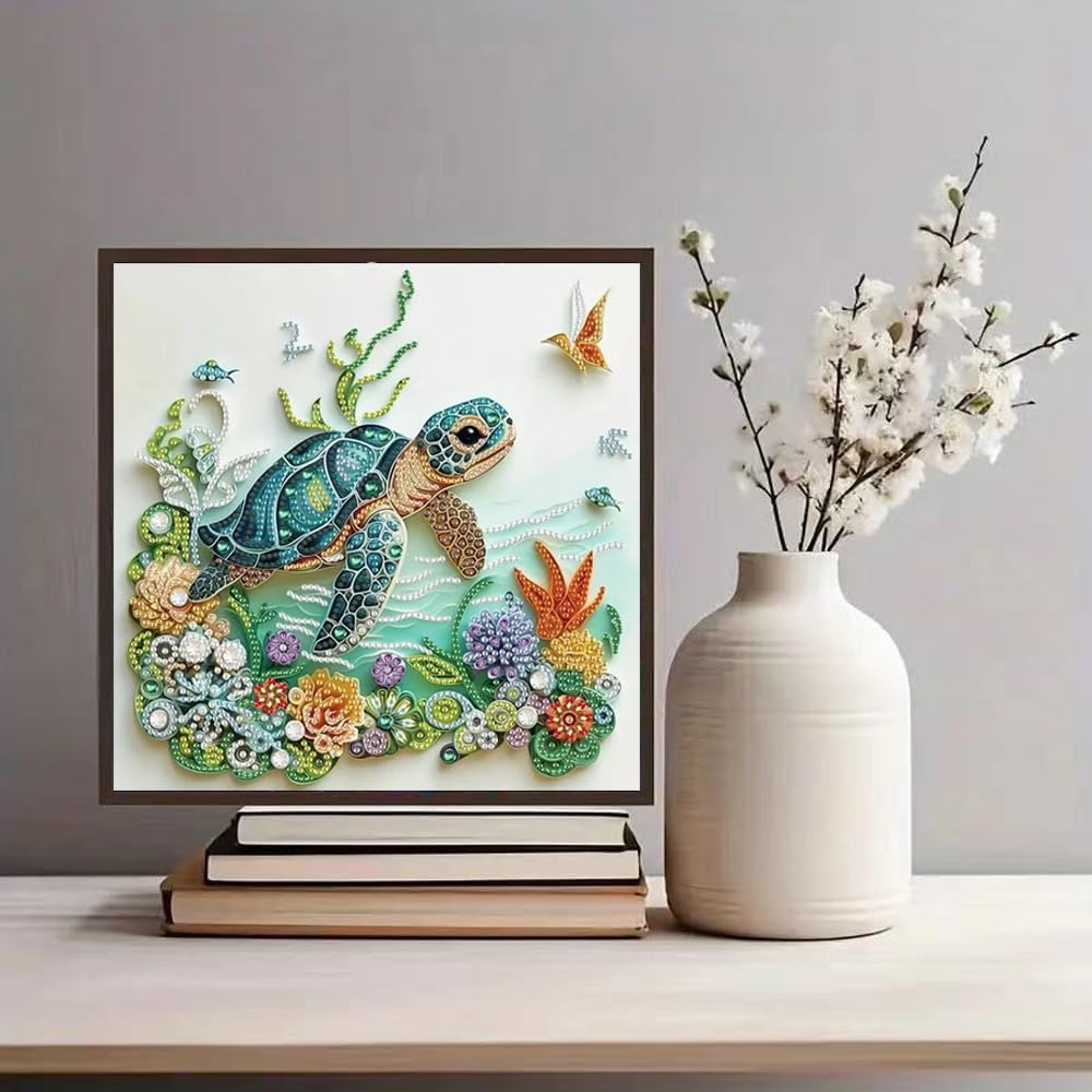 Kit Lukisan Berlian Bentuk Khu - Art Craft Flower ulasan dan harga