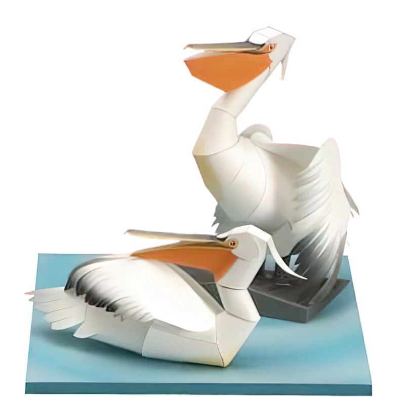 Dalmatian pelikan seni Origami - Art Craft Center ulasan dan harga