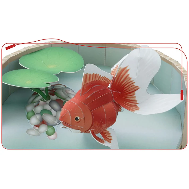 Ikan mas Origami seni Mini 3D  - Art Craft Center ulasan dan harga