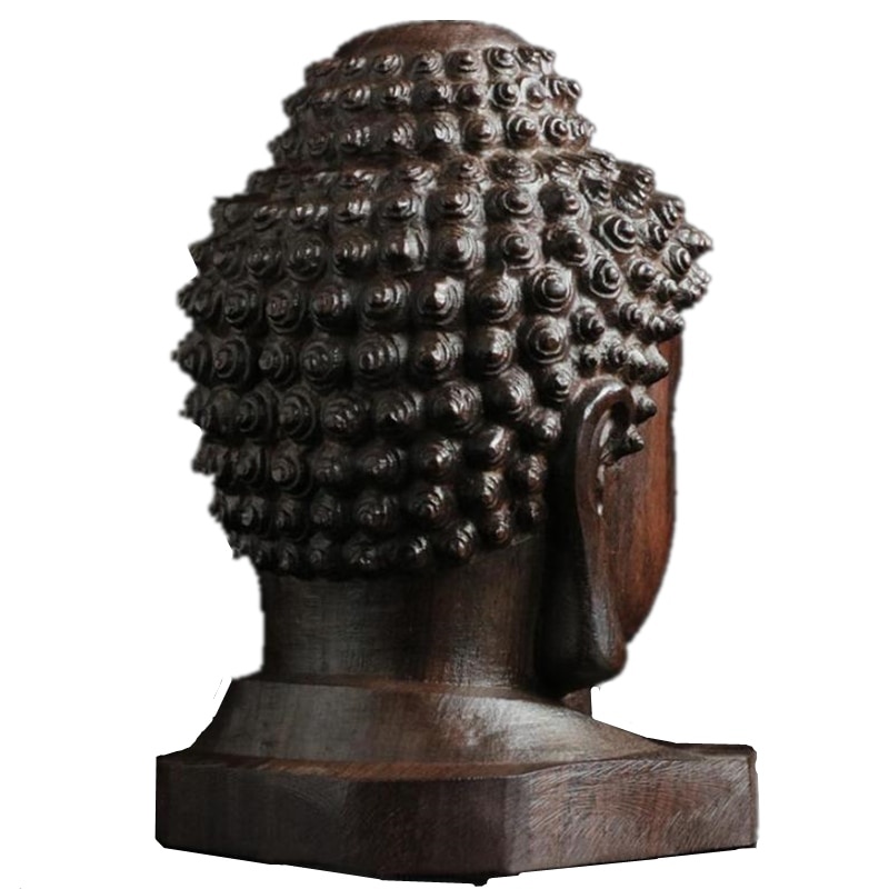 1/2 Buah Patung Sakyamuni Kayu - Art Craft India ulasan dan harga