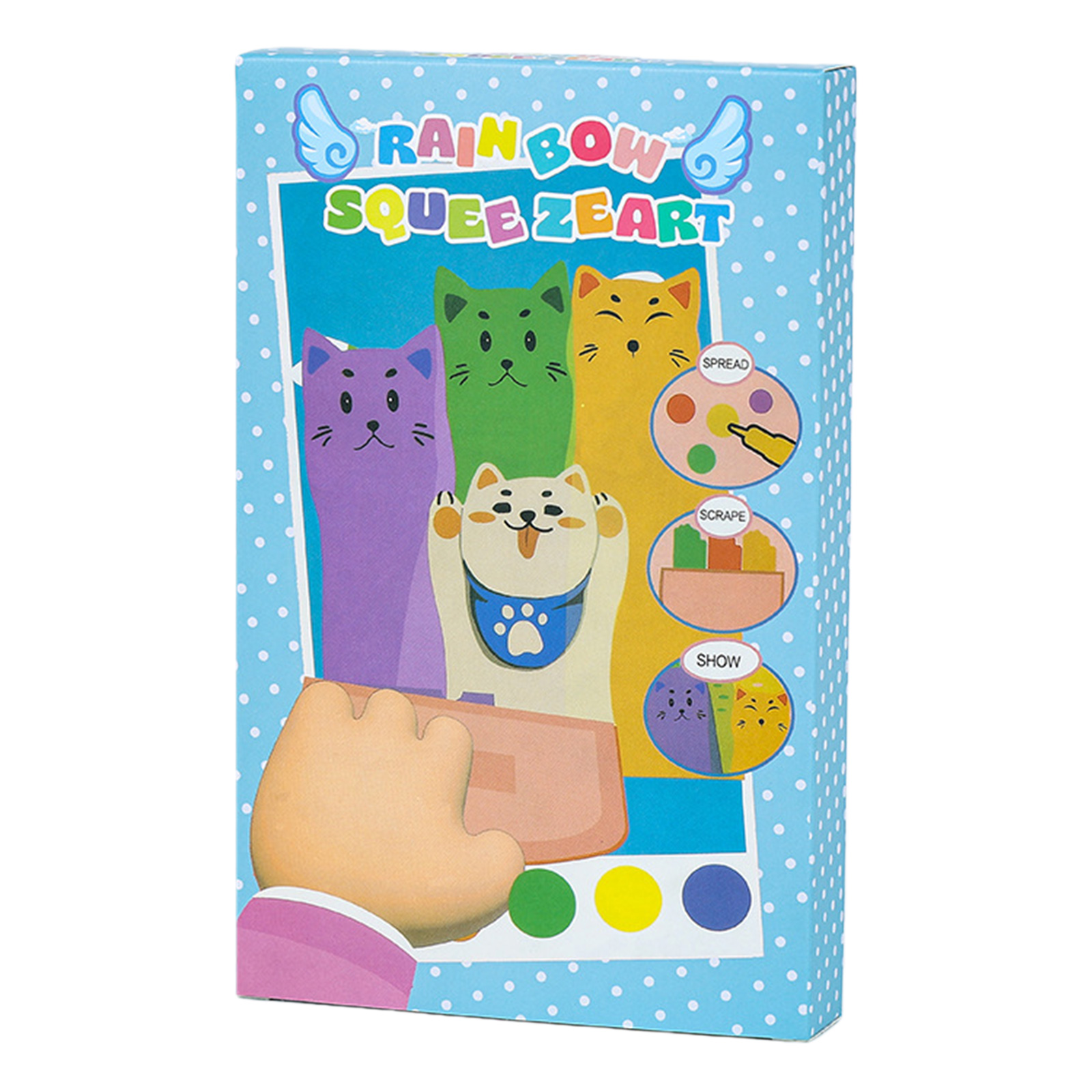 Set Seni Kertas Gores Pelangi  - Art Craft Toddler ulasan dan harga