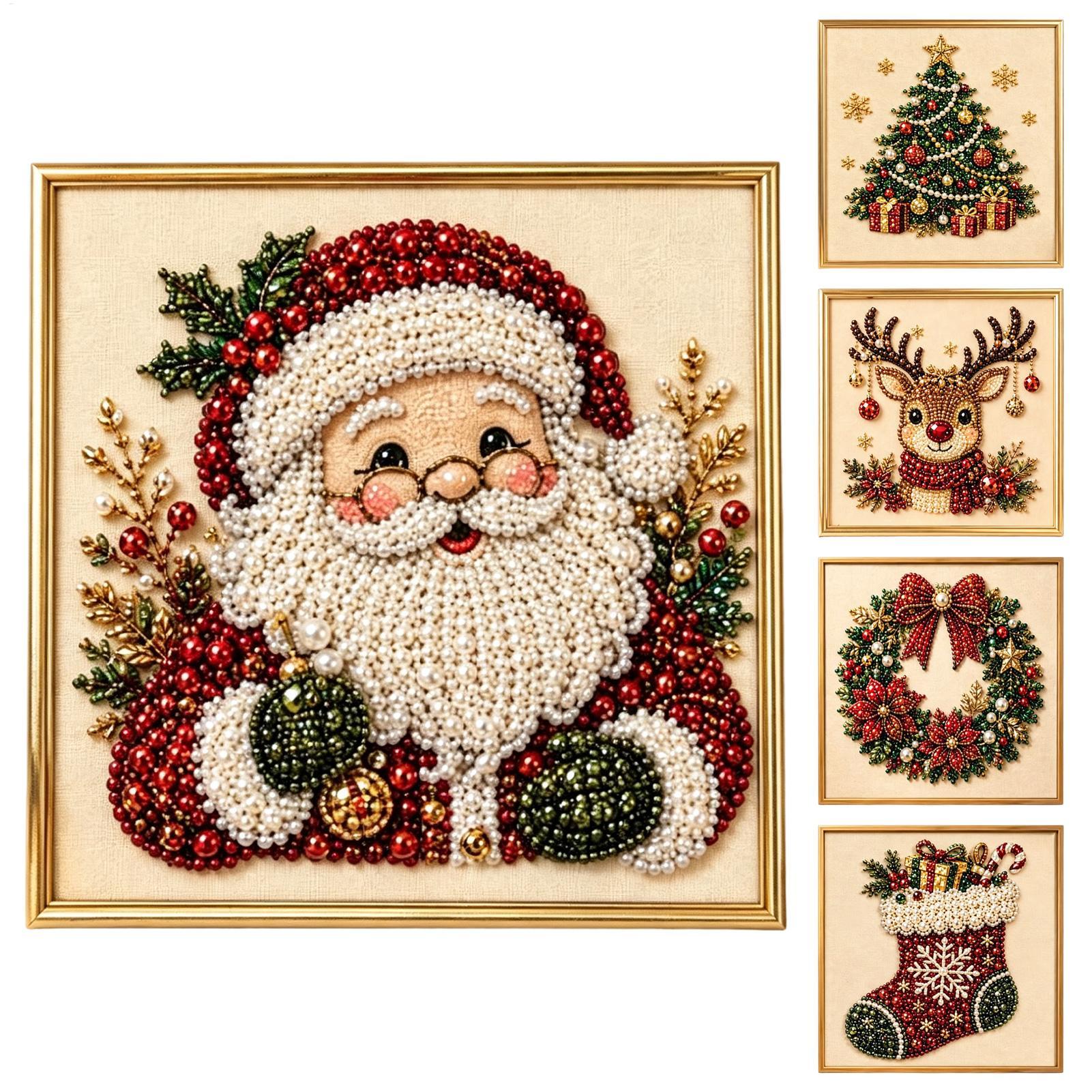 Kit Lukisan Mutiara Natal Bing - Art And Craft Studio ulasan dan harga