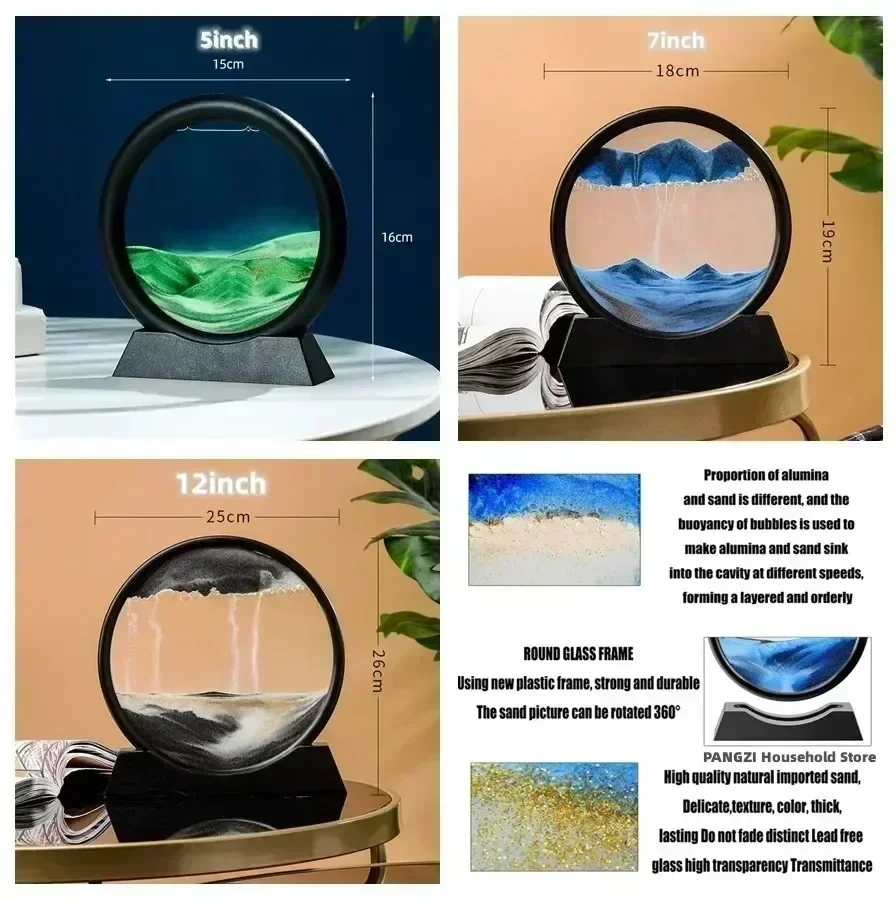 Gambar Pasir Bergerak 3D di Ka - Art Craft Earth Day ulasan dan harga