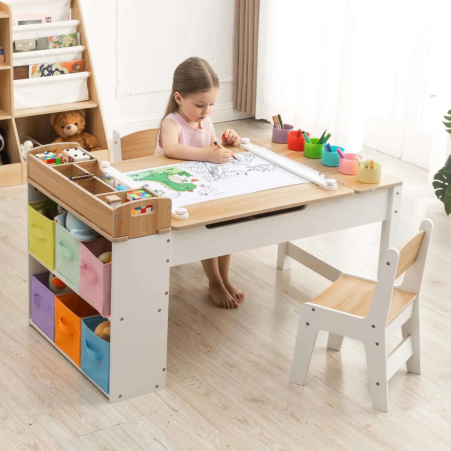 Set Meja dan Kursi Seni Anak d - Art Craft Toddler ulasan dan harga