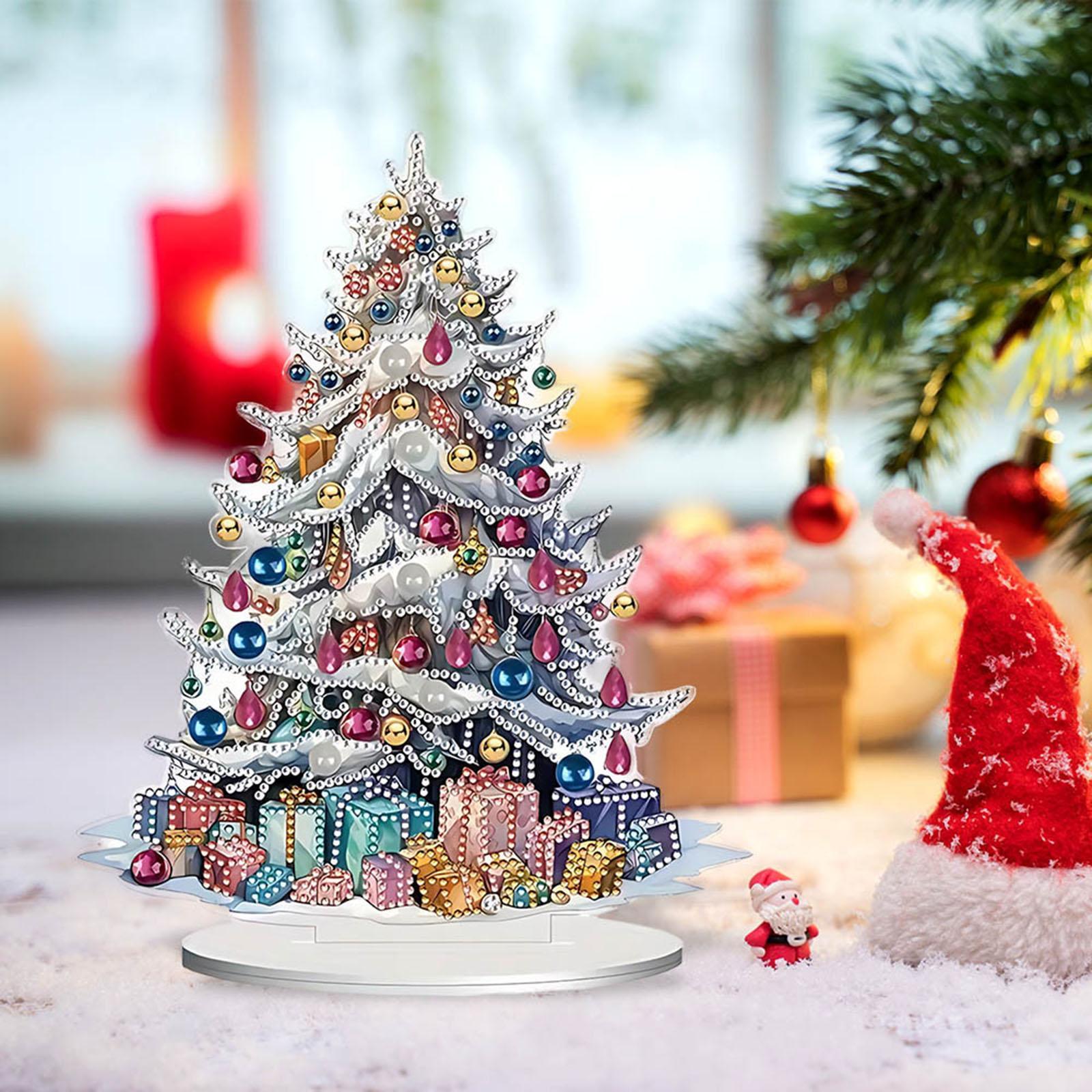 Pohon Natal Dekorasi Desktop N - Art Craft Christmas Tree ulasan dan harga
