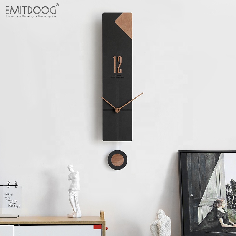 Jam Dinding Pendulum Hitam Dek - Art Craft India ulasan dan harga