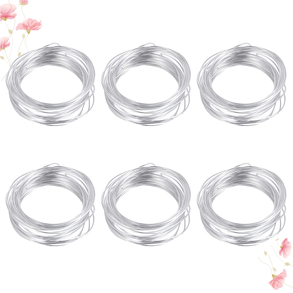 6 Gulung Kawat Aluminium Fleks - Art Craft Flower ulasan dan harga