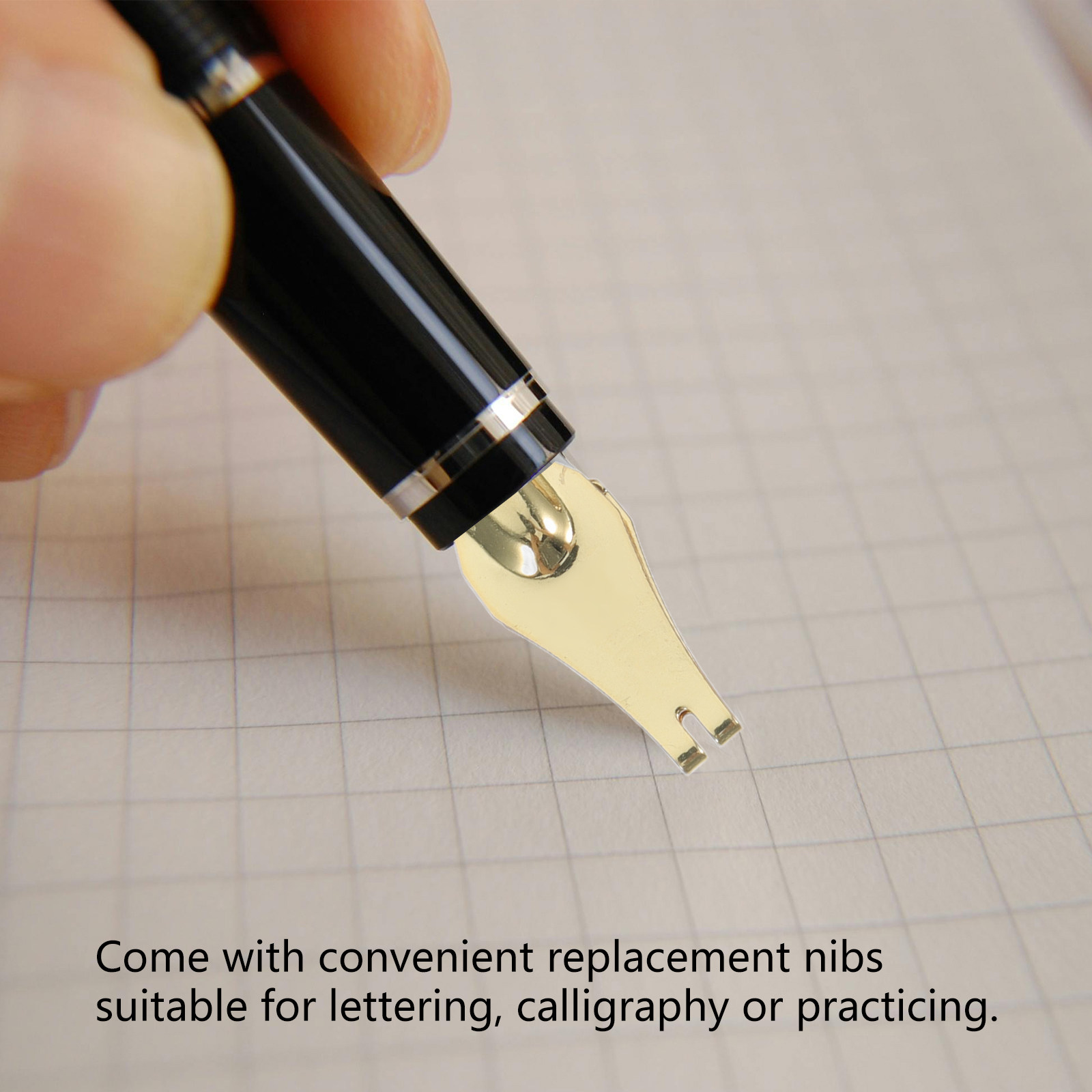 3 buah Set Ujung Pena Kaligraf - Calligraphy Pen Set ulasan dan harga