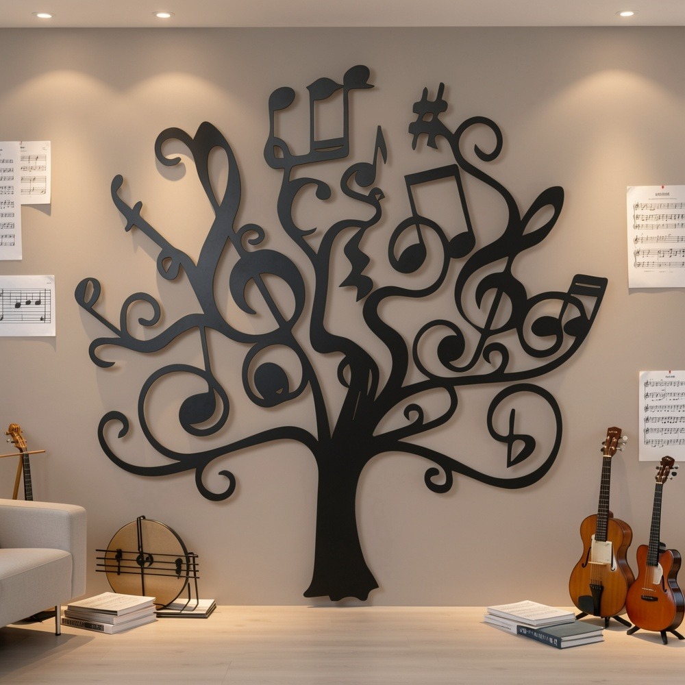 CIFBUY Seni Dinding Logam Cata - Art And Craft Studio ulasan dan harga