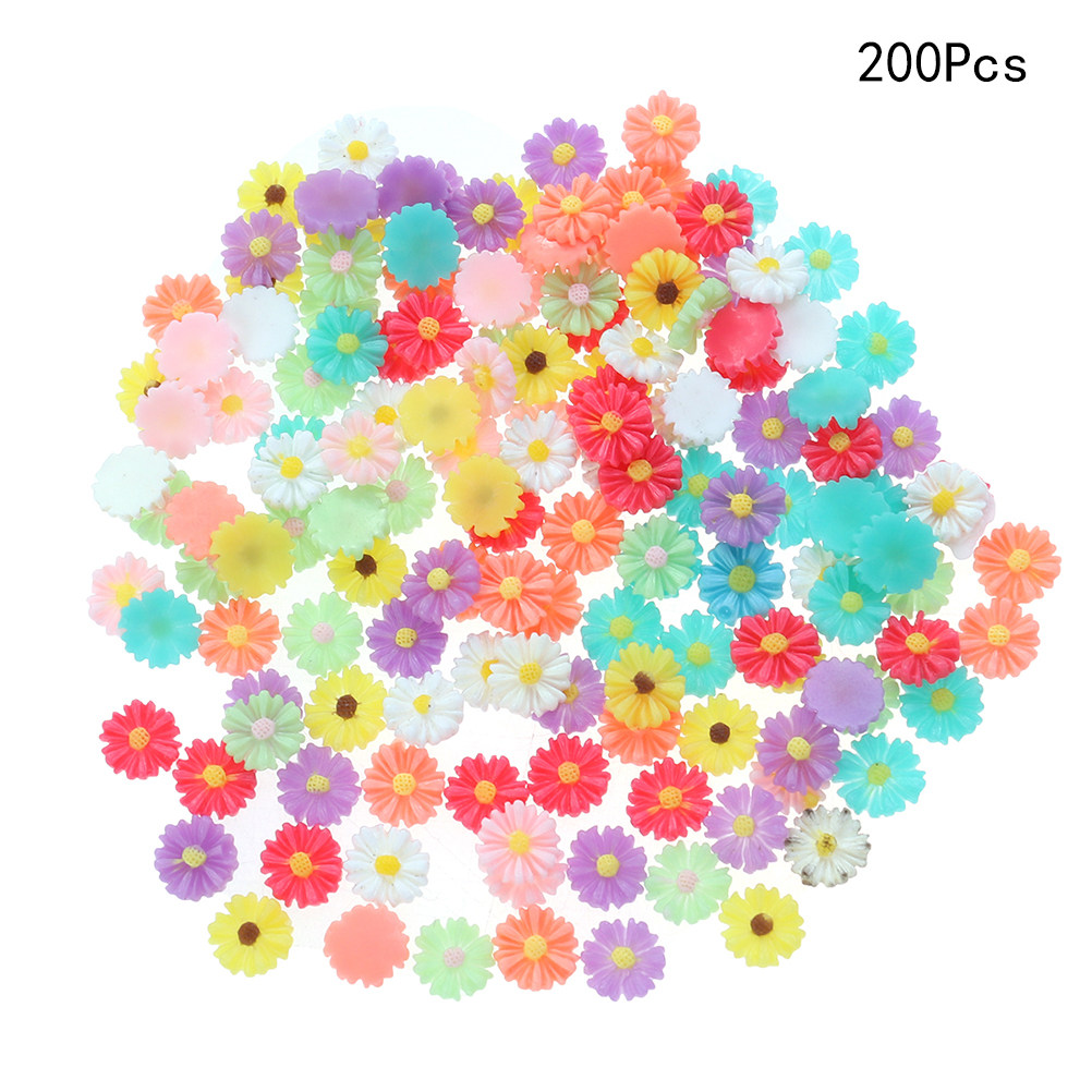 200 buah, ukuran 13 mm, hiasan - Art Craft Flower ulasan dan harga
