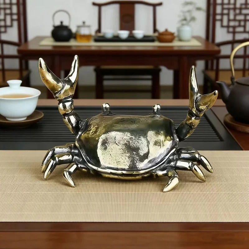 Patung Kepiting Kuningan, Kera - Art Craft Furniture ulasan dan harga
