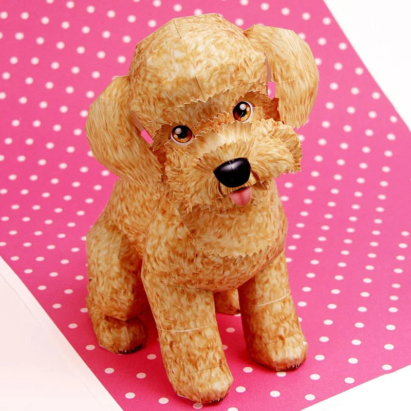 Mainan pudel anjing lipat Orig - Art Craft Center ulasan dan harga