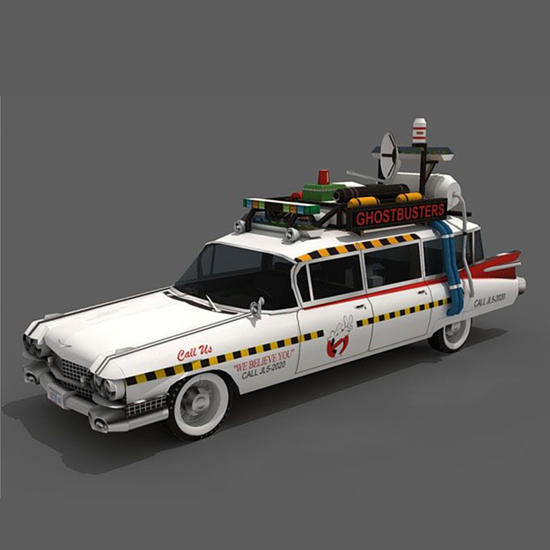 Ghostbusters Mobil Ecto-1A 1:2 - Art Craft Center ulasan dan harga