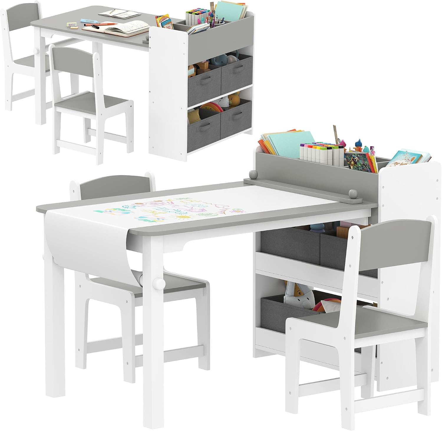 Set Meja & Kursi Seni Anak den - Art Craft Toddler ulasan dan harga