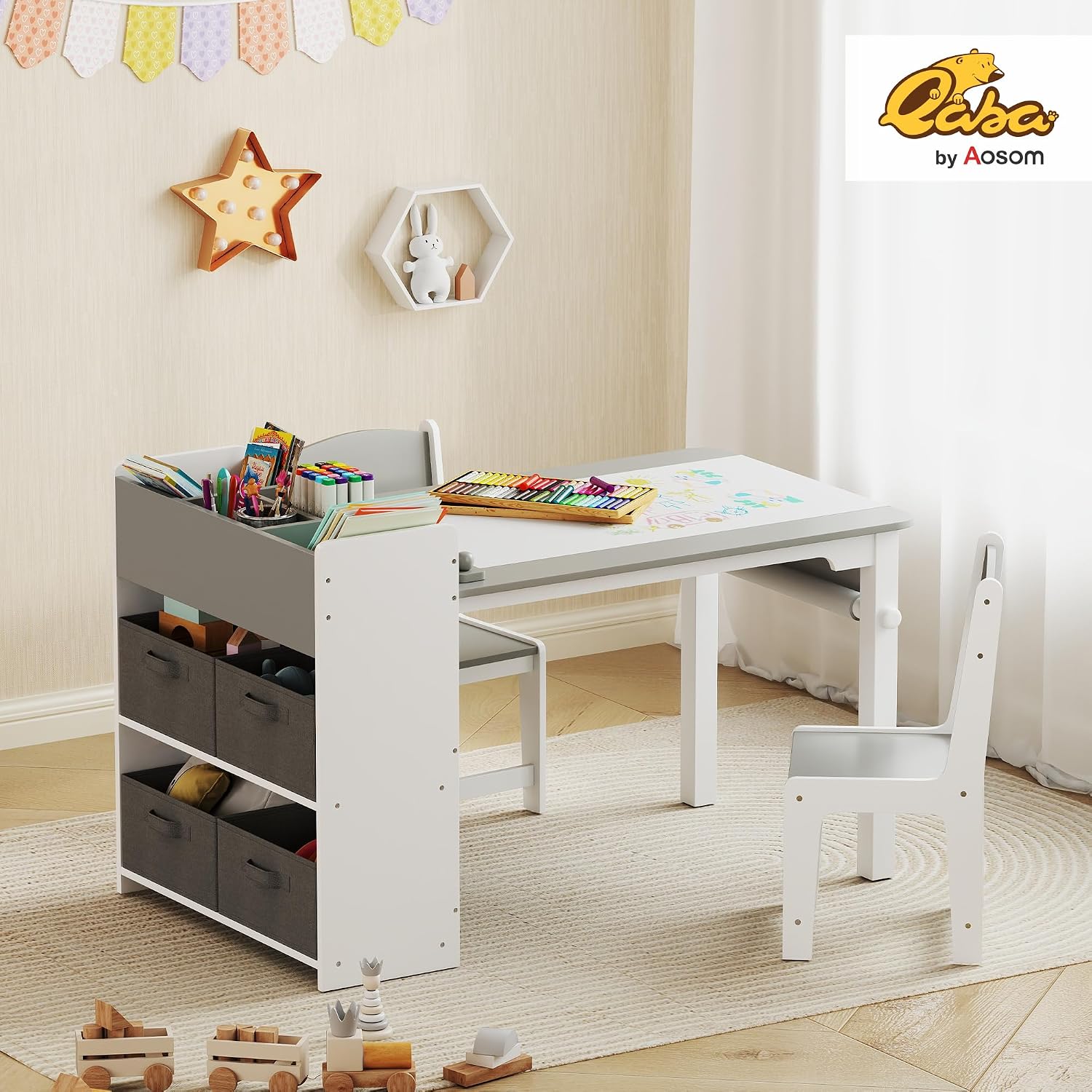 Set Meja & Kursi Seni Anak den - Art Craft Toddler ulasan dan harga