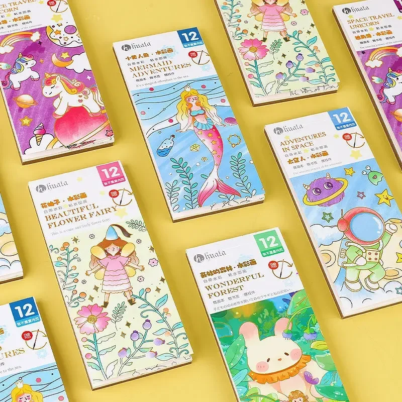 20 halaman buku lukisan cat ai - Gouache Paint Set ulasan dan harga