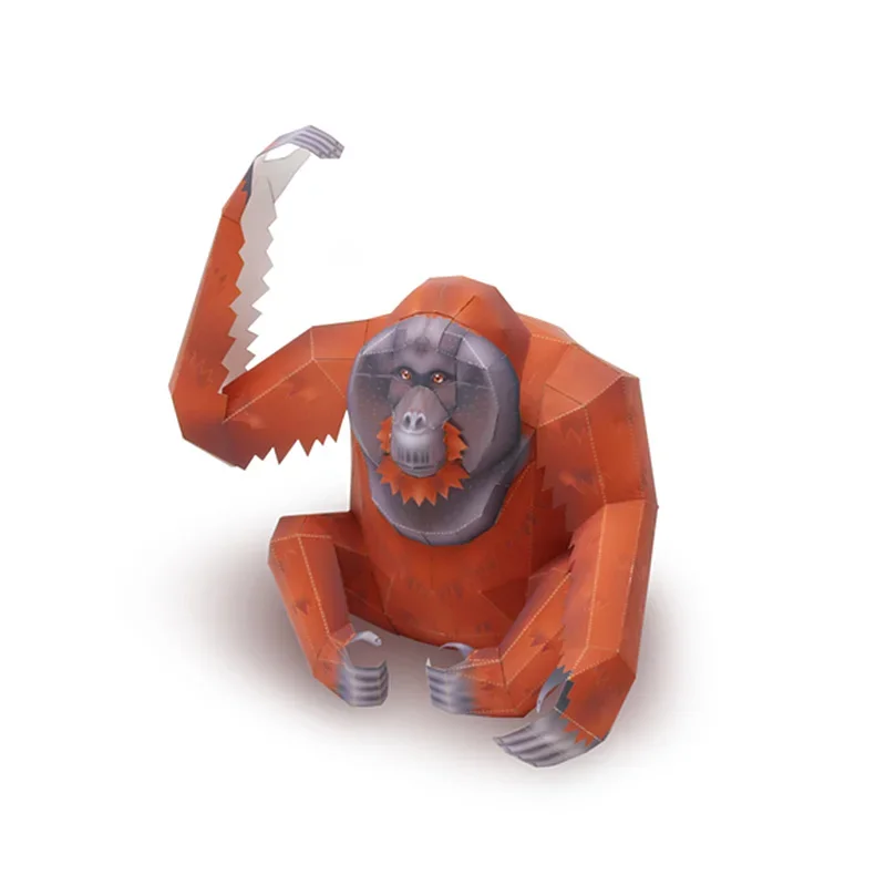 Seni Origami Orangutan Gorila  - Art Craft Center ulasan dan harga