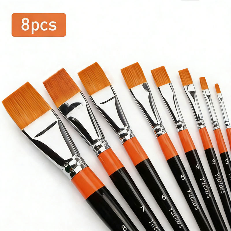 1 Buah Kuas Cat Datar Artis Bu - Gouache Paint Set ulasan dan harga