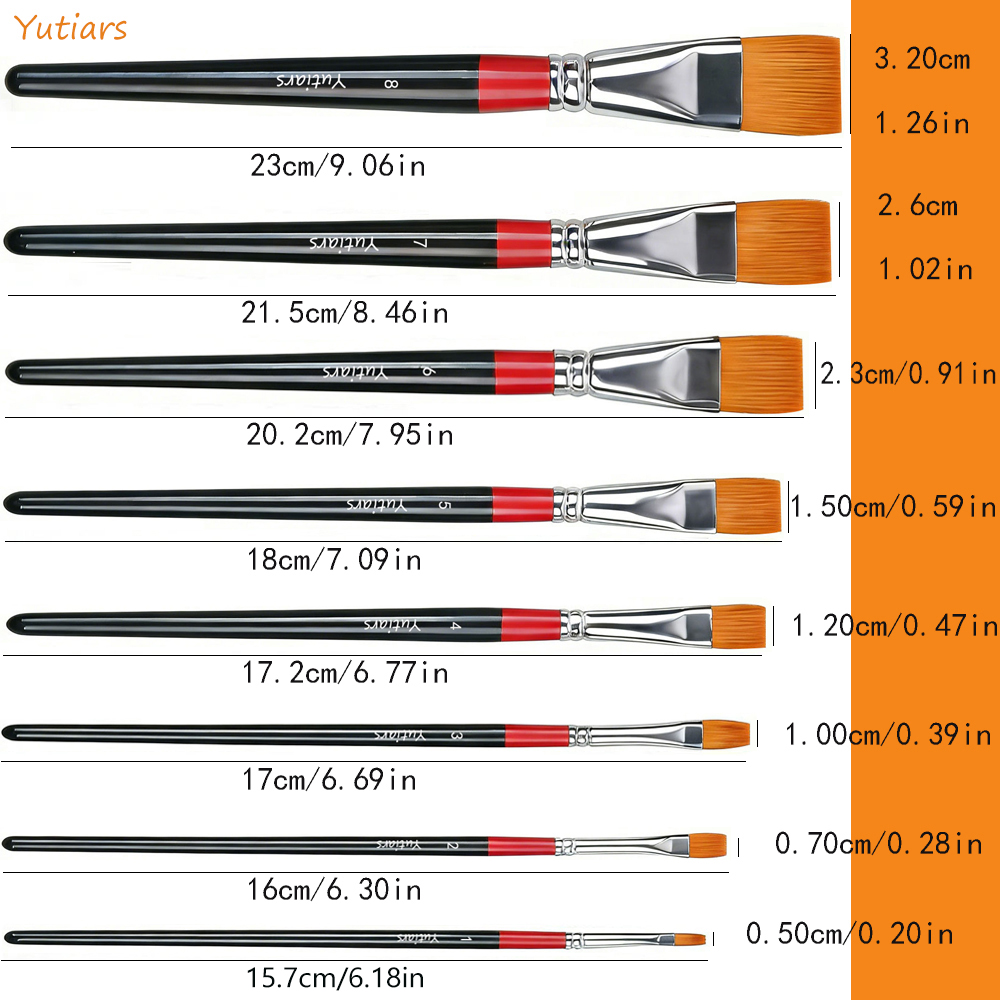 1 Buah Kuas Cat Datar Artis Bu - Gouache Paint Set ulasan dan harga