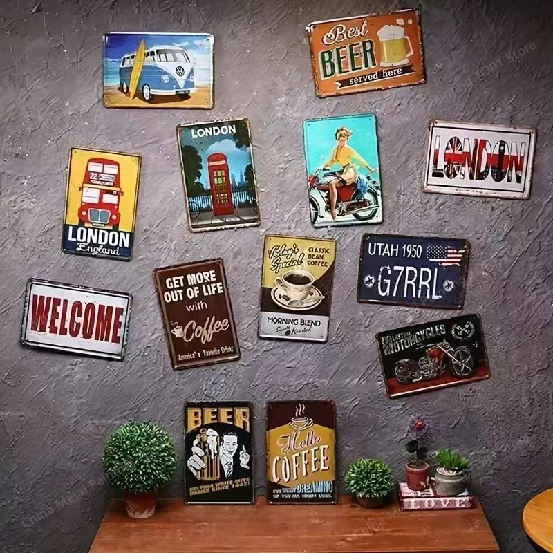 Papan Seni Dinding Logam 2D, T - Art And Craft Studio ulasan dan harga