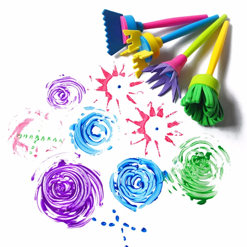 Paket Spons & Kuas Lukis Massa - Art And Craft Studio ulasan dan harga