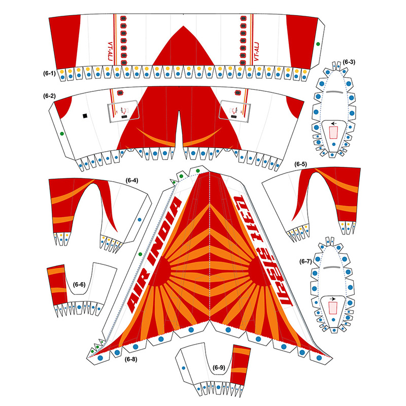 Air India Boeing 777-300ER Pes - Art Craft India ulasan dan harga